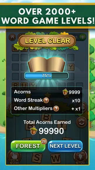 Word Forest: Word Games Puzzle Screenshot2