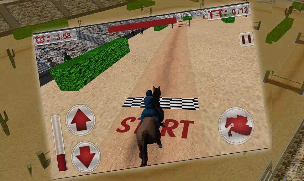 Jumping Horse Racing Simulator Screenshot1