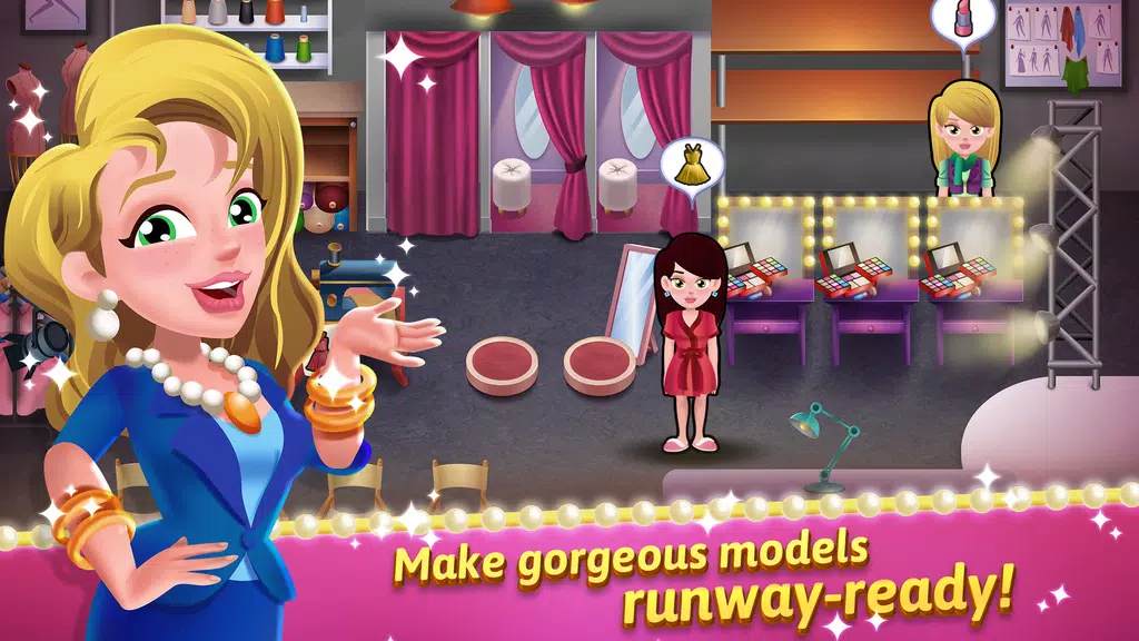 Model Salon Dash: Fashion Game Screenshot1