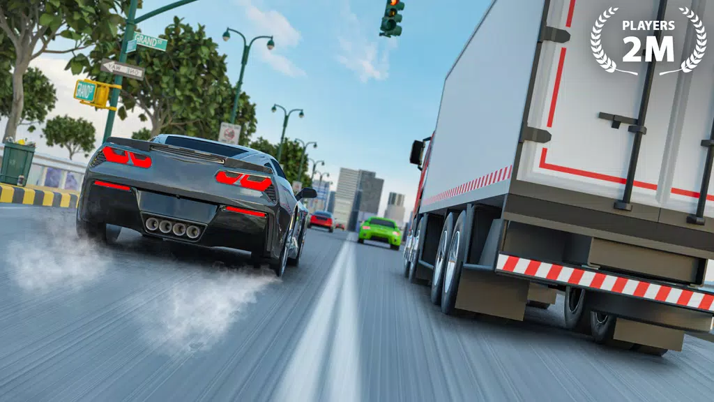 Turbo Traffic Car Racing Game Screenshot1