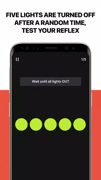 LightsOut Reaction Time/Reflex Screenshot2