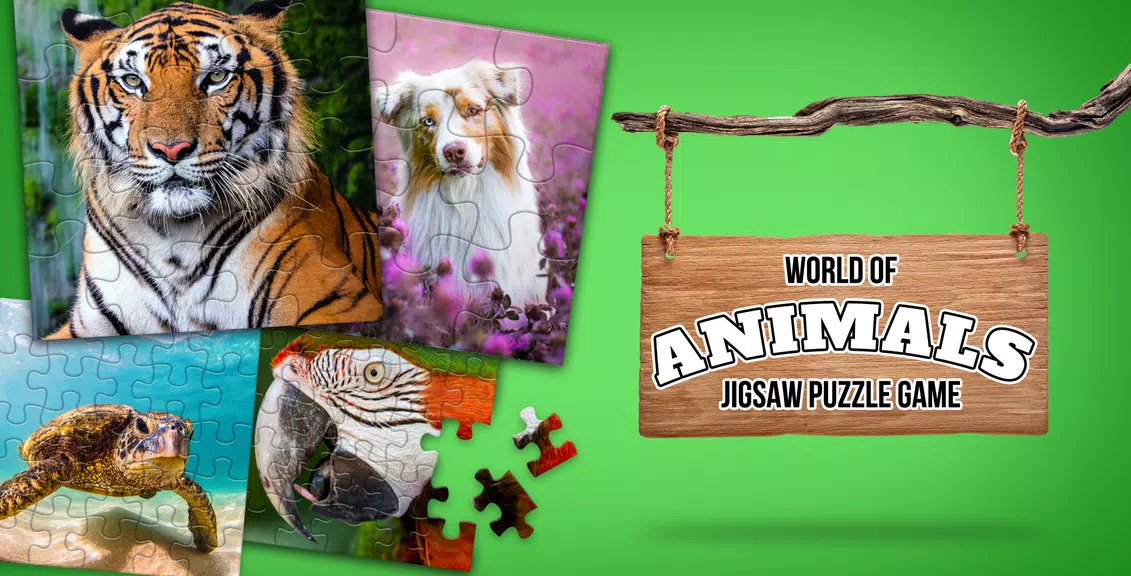 Animal puzzle games offline Screenshot1