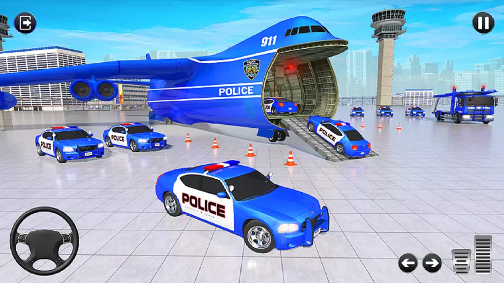 Police Vehicle Cargo Truck Sim Screenshot3