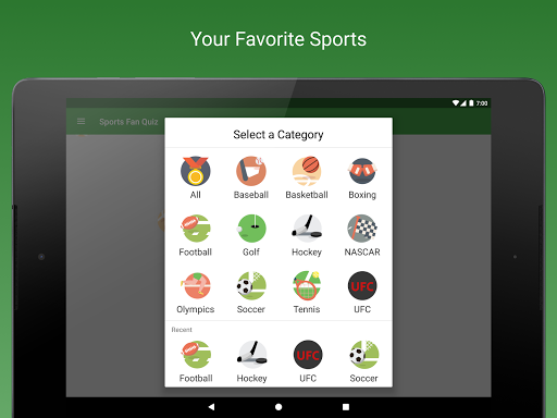 Sports Fan Quiz Screenshot2