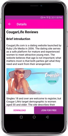 Cougar Dating Apps for Mature & Older Women Screenshot4