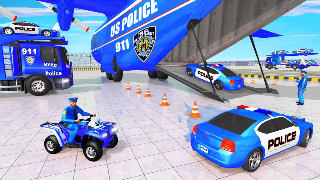 Police Vehicle Cargo Truck Sim Screenshot4