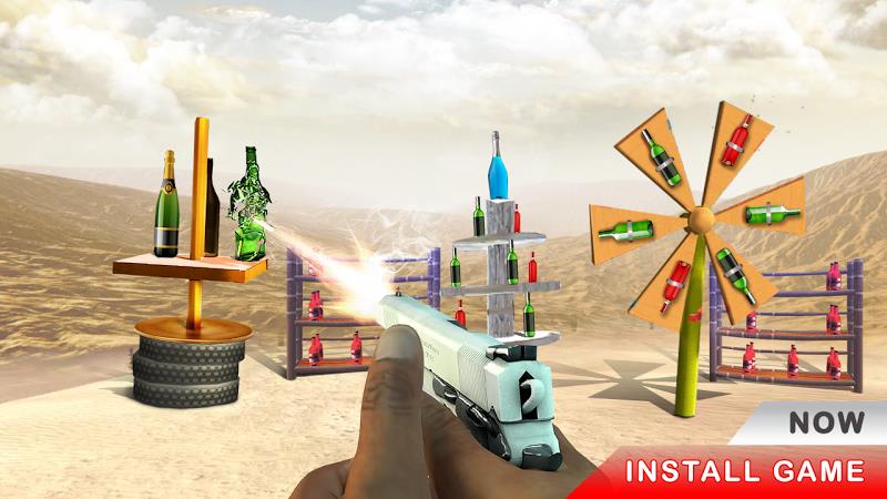 Gun Bottle Shooting game Screenshot8