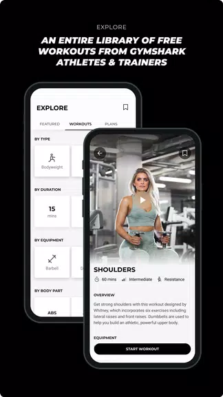 Gymshark Training: Fitness App Screenshot2