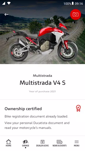 MyDucati Screenshot2