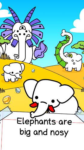 Elephant Evolution: Merge Idle Screenshot1