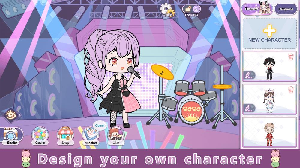 YOYO Doll Anime Dress Up Game Screenshot1