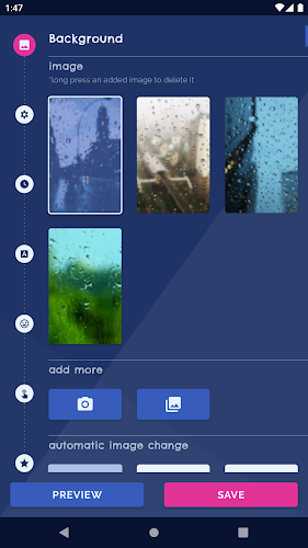 Rain Water Live Wallpaper Screenshot1