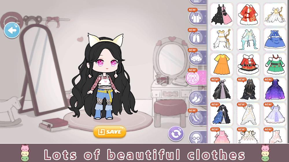 YOYO Doll Anime Dress Up Game Screenshot2