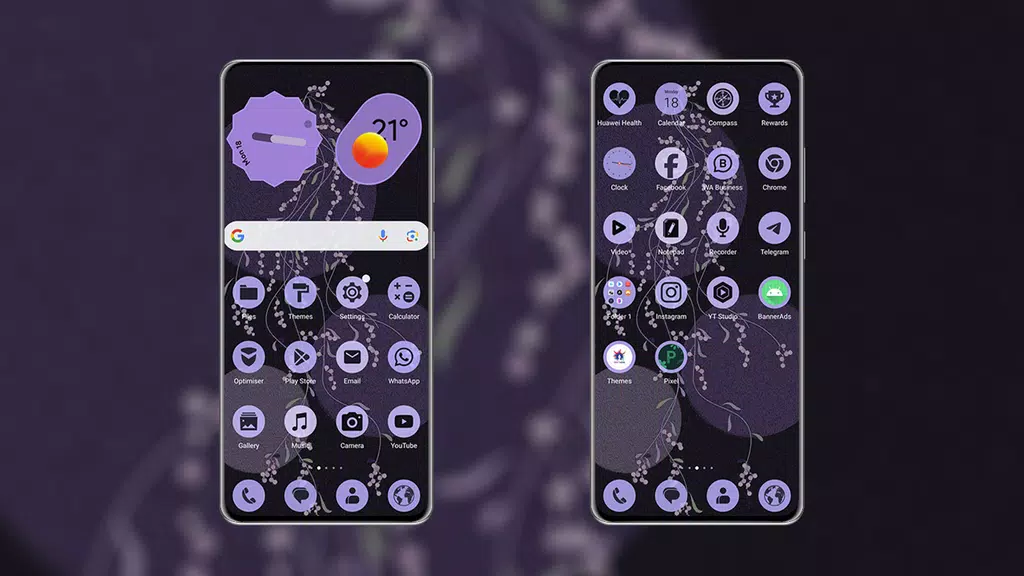 PixPurple EMUI MagicOS Theme Screenshot1