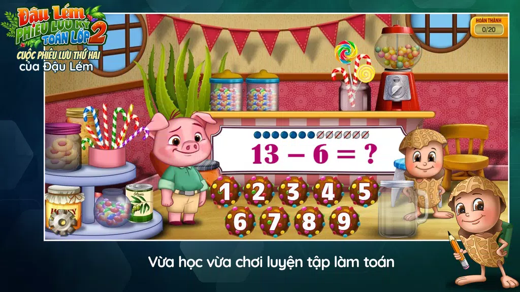 Đậu Lém - Toán 2 Screenshot3