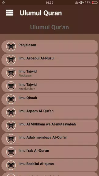 Ulumul Al-Qur'an Screenshot4