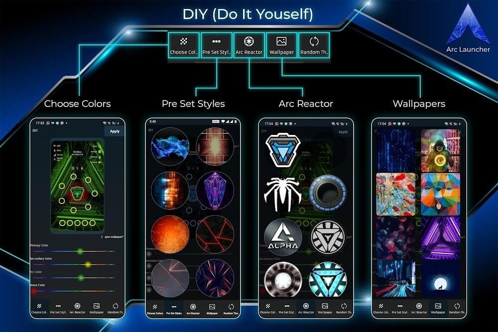 ARC Launcher® 2024 & 4D Themes Screenshot5