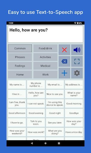 Speech Assistant AAC Screenshot1