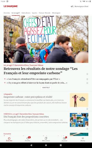 Le Dauphiné Libéré, actualités Screenshot5