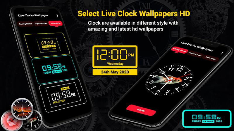 Smart Watch : Clock Wallpapers Screenshot11