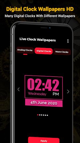 Smart Watch : Clock Wallpapers Screenshot20