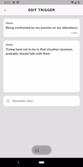 Self-help App for the Mind SAM Screenshot2