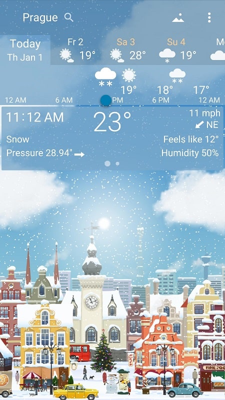 YoWindow Weather Unlimited Screenshot2