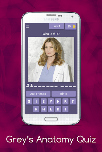 Grey’s Anatomy Quiz - Guess al Screenshot1