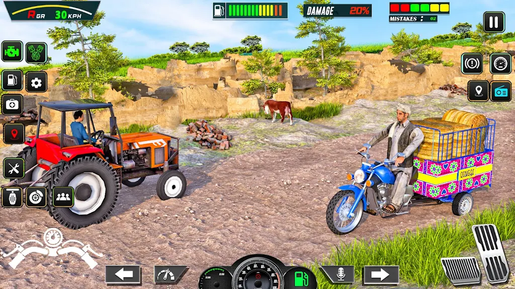 Tuk Tuk Rickshaw: Auto Game Screenshot1