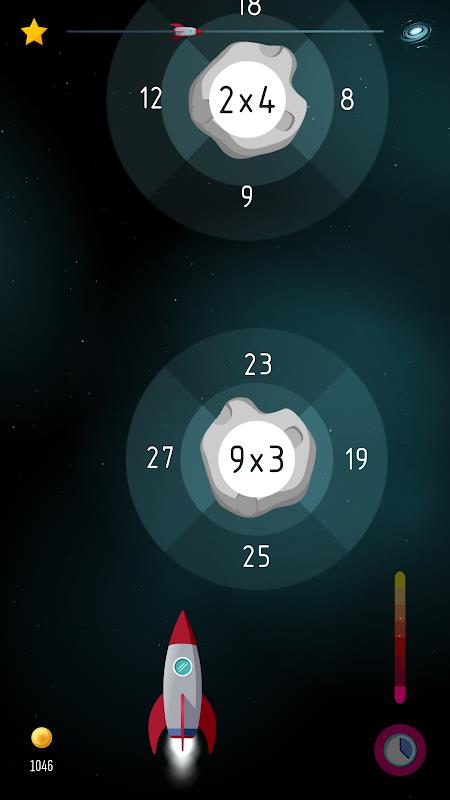 Space Math: Times Tables Games Screenshot4