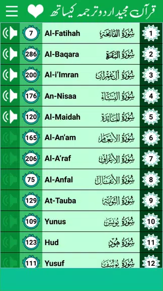 Quran Urdu Translation +audio Screenshot2