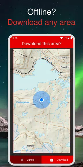 Norgeskart Screenshot3