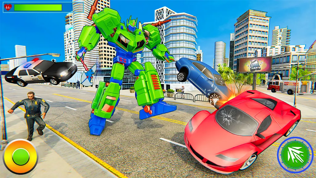 Robot Hero City Battle Screenshot1