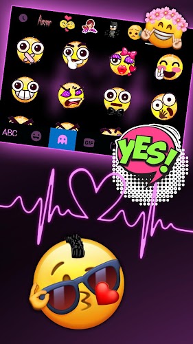 Pink RGB Heart Theme Screenshot3