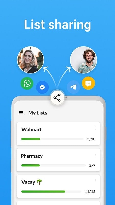 Grocery Shopping List Listonic Screenshot1