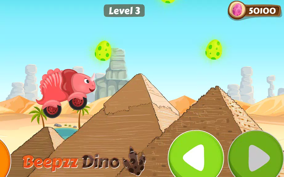 Car games for kids - Dino game Screenshot2