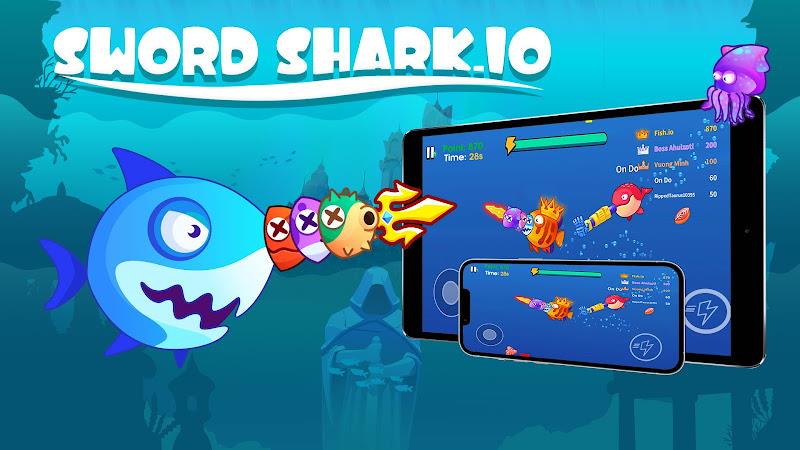 Sword Shark.io - Hungry Shark Screenshot1