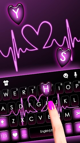 Pink RGB Heart Theme Screenshot2