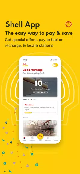 Shell: Fuel, Charge & More Screenshot1