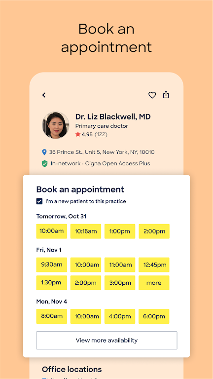 Zocdoc - Find and book doctors Screenshot3