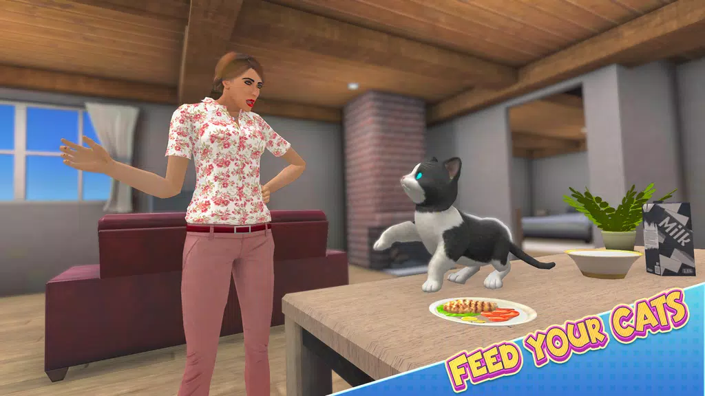 Kitten Game Pet Cat Simulator Screenshot3