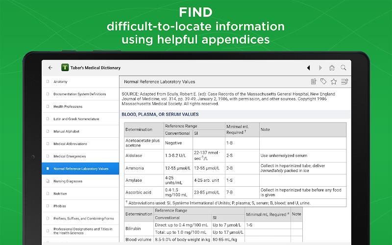 Taber's Medical Dictionary... Screenshot11