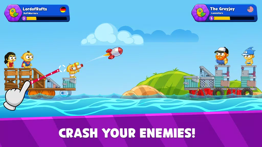 Raft Wars: Boat Battles Screenshot4