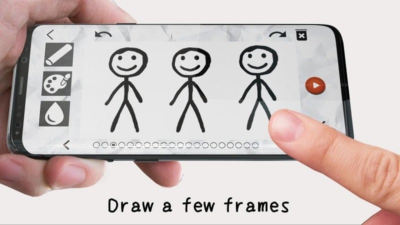 Stickman: draw animation Screenshot1