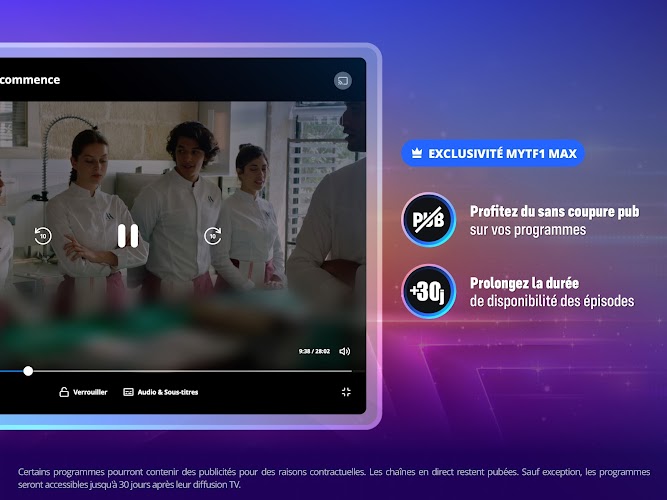 TF1+ : Streaming, TV en Direct Screenshot16