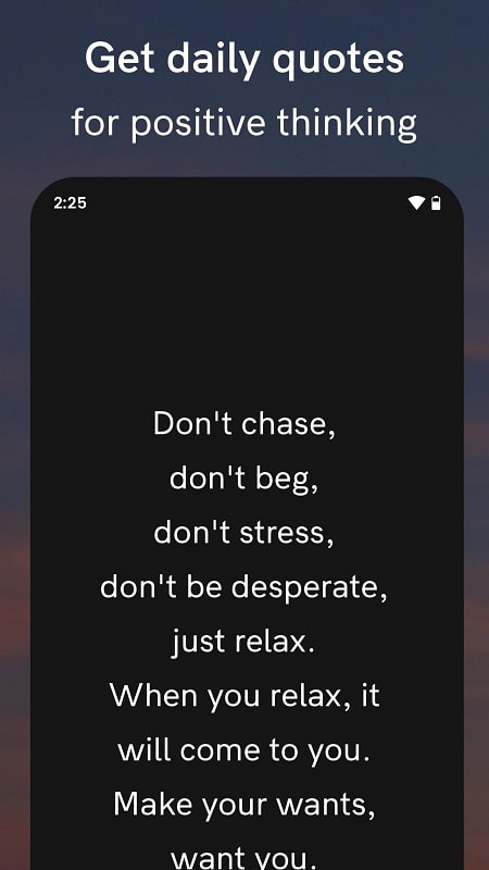 Motivation - Daily quotes Screenshot1