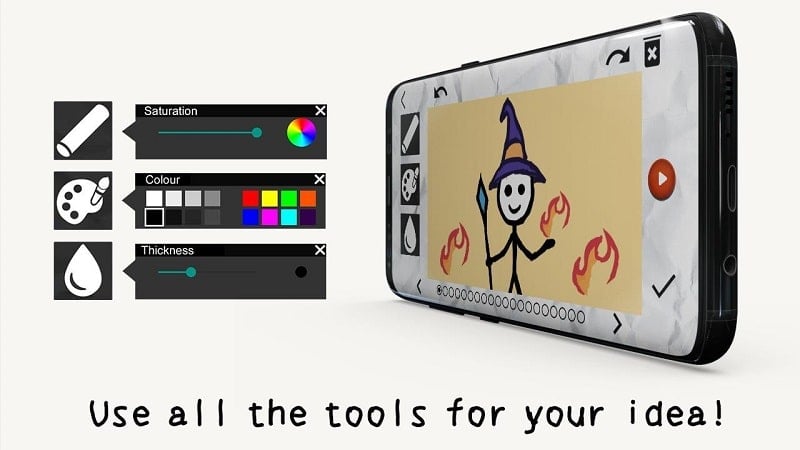 Stickman: draw animation Screenshot2