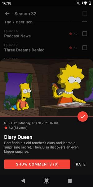 Showly: Track Shows & Movies Screenshot8