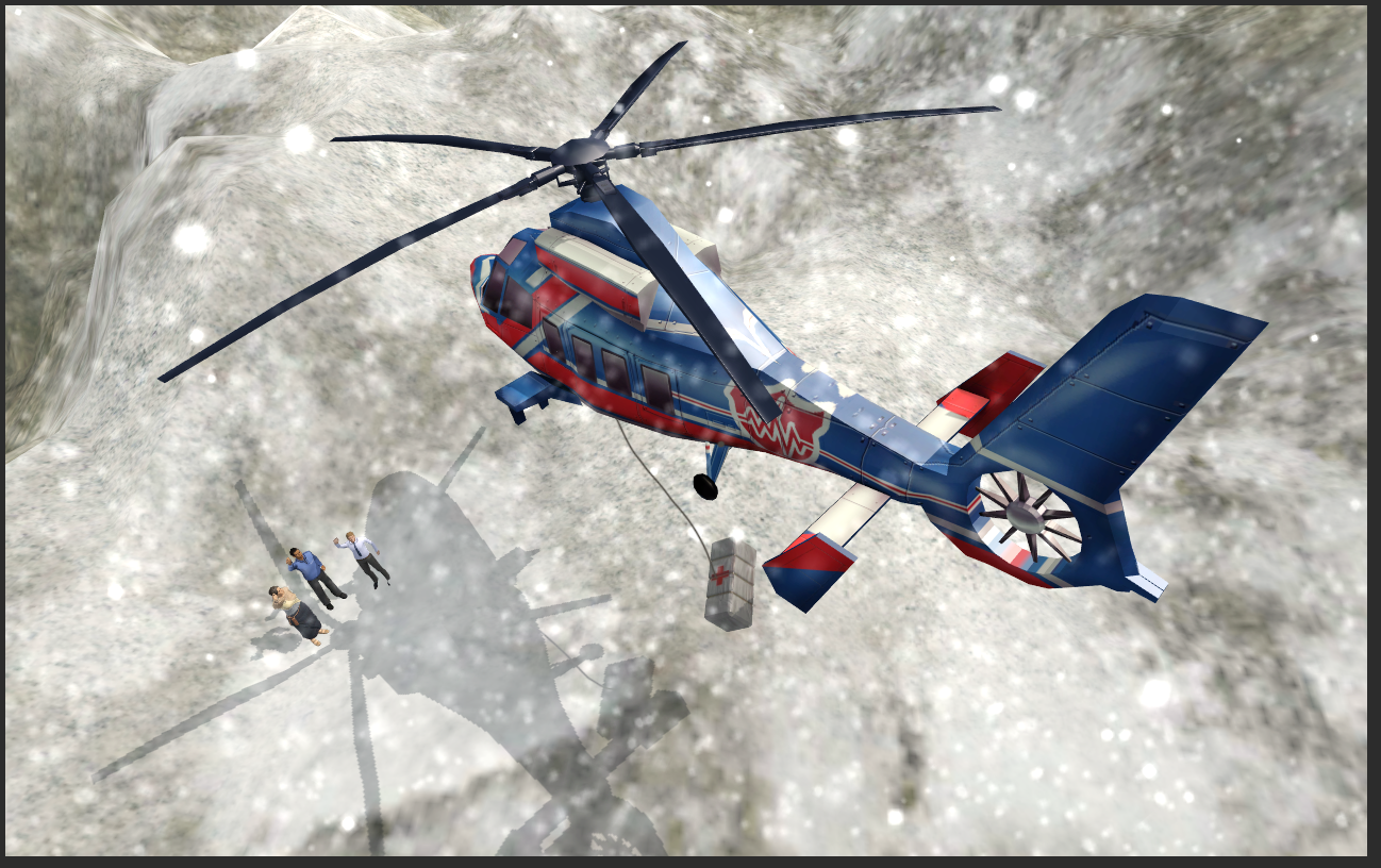 Helicopter Hill Rescue Screenshot1