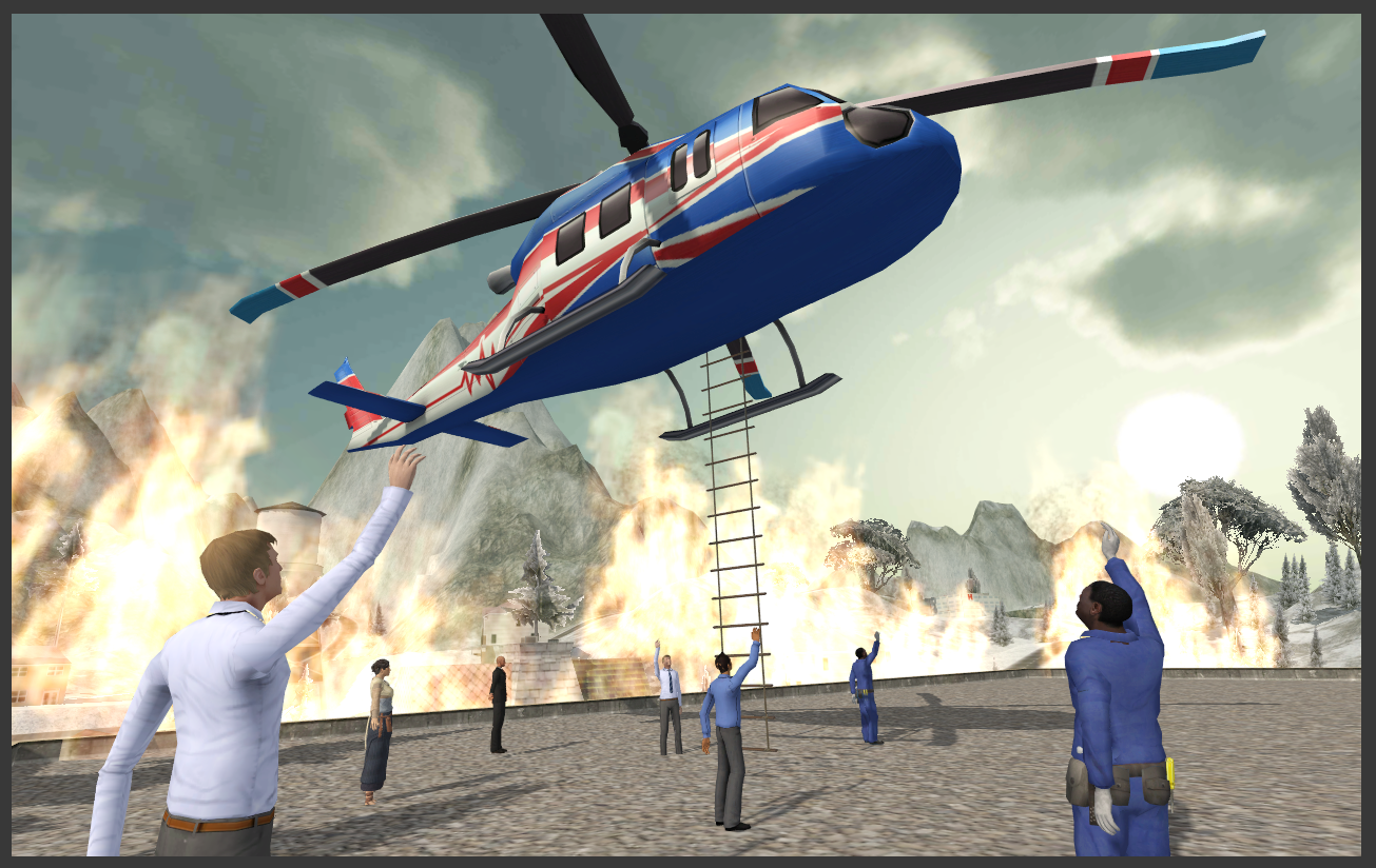 Helicopter Hill Rescue Screenshot4